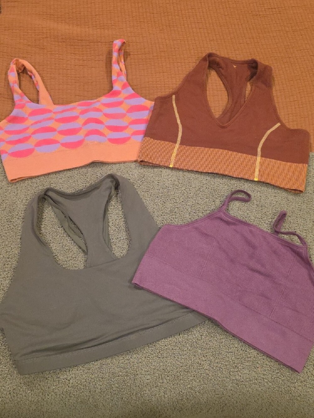 Set Of 4 Fabletics Sports Bras
